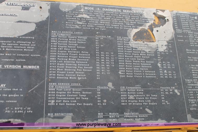 image for item L4459 2005 Caterpillar RM-350B reclaimer