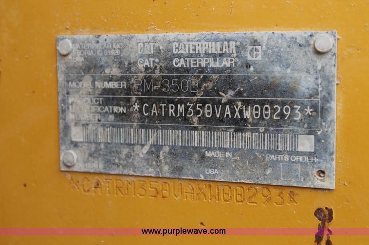 image for item L4459 2005 Caterpillar RM-350B reclaimer