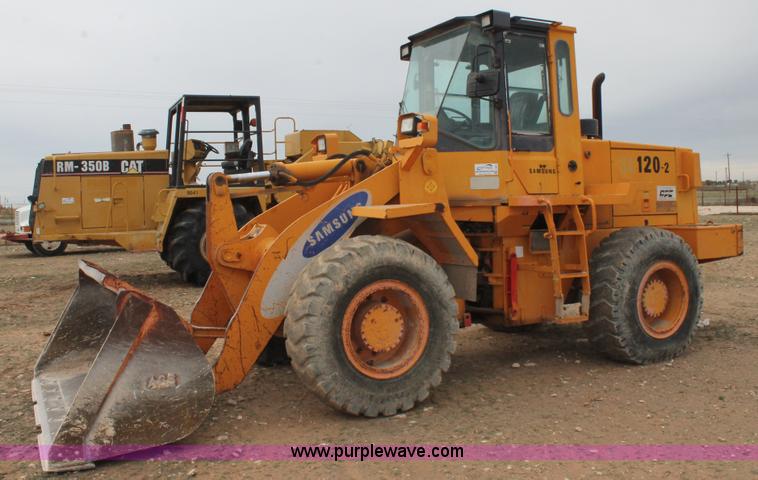 image for item L4461 Samsung 120-2 wheel loader