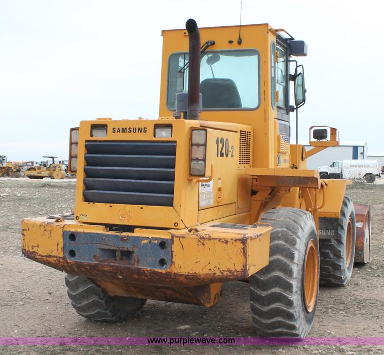 image for item L4461 Samsung 120-2 wheel loader