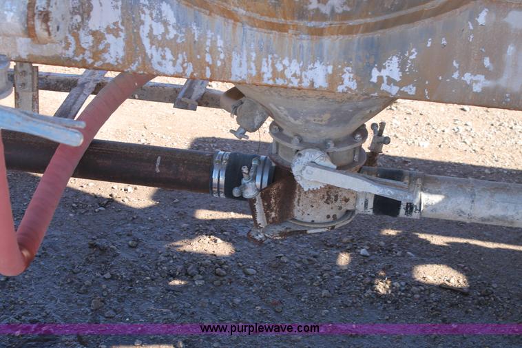 image for item L4477 1974 J&L 2619 pneumatic dry bulk transport trailer