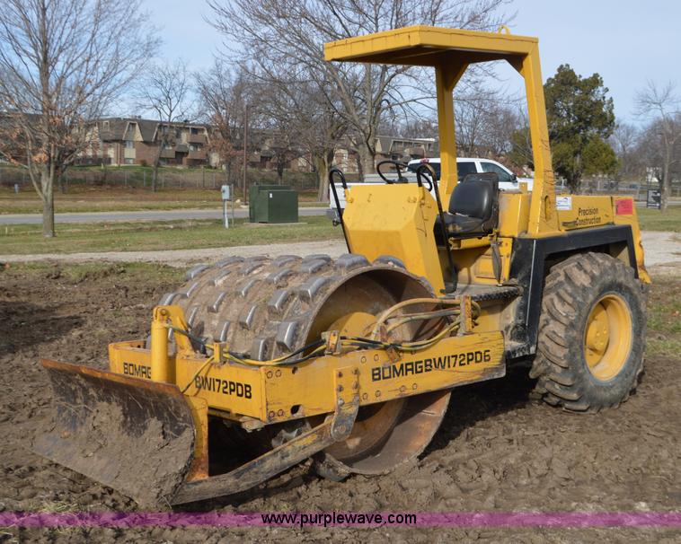 image for item L4581 Bomag BW172PDB single drum vibratory compactor