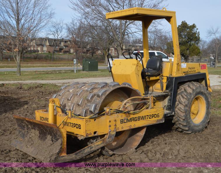 image for item L4581 Bomag BW172PDB single drum vibratory compactor