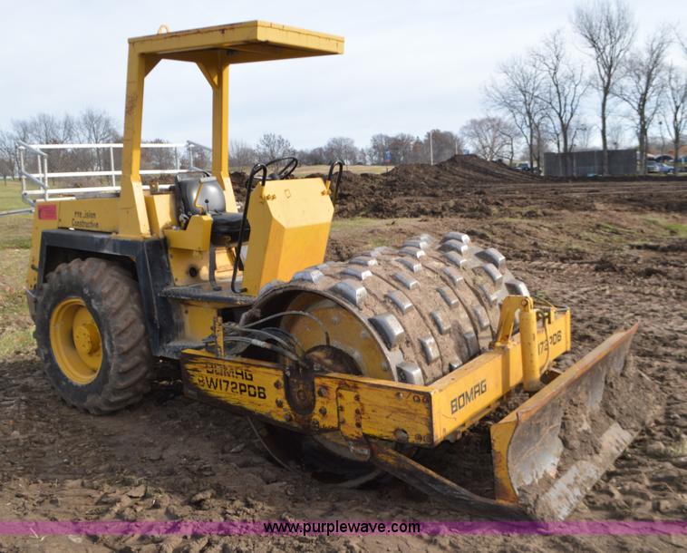 image for item L4581 Bomag BW172PDB single drum vibratory compactor