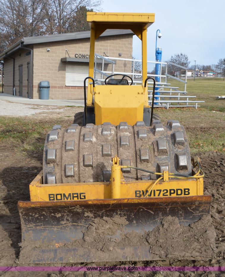 image for item L4581 Bomag BW172PDB single drum vibratory compactor