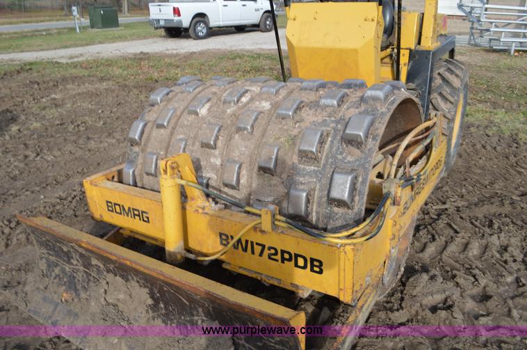 image for item L4581 Bomag BW172PDB single drum vibratory compactor
