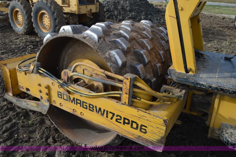 image for item L4581 Bomag BW172PDB single drum vibratory compactor