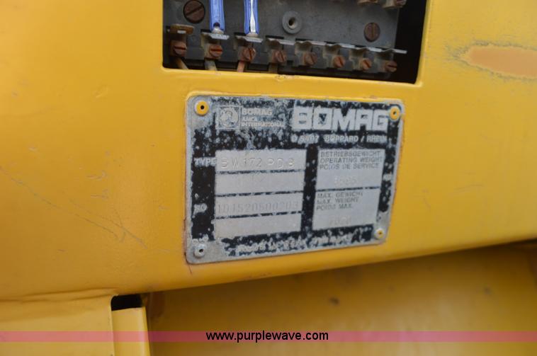image for item L4581 Bomag BW172PDB single drum vibratory compactor