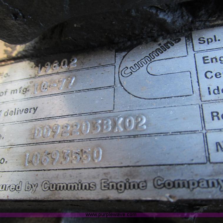 image for item L5344 1978 Ford 9000 water truck