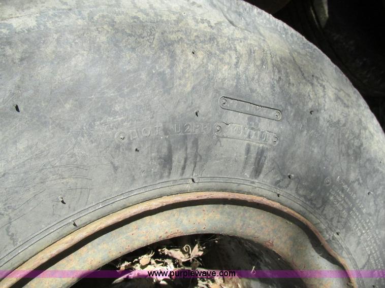 image for item L5356 1974 Luttig drop deck trailer