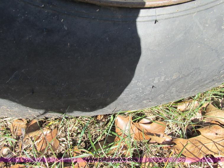 image for item L5356 1974 Luttig drop deck trailer