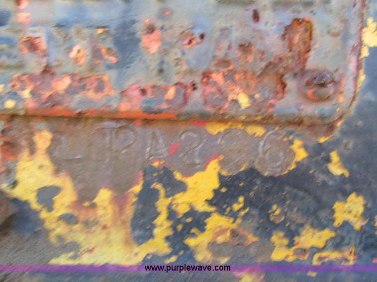 image for item L5356 1974 Luttig drop deck trailer