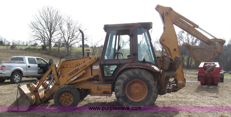 image for item L5372 1994 Case 580 Super K backhoe