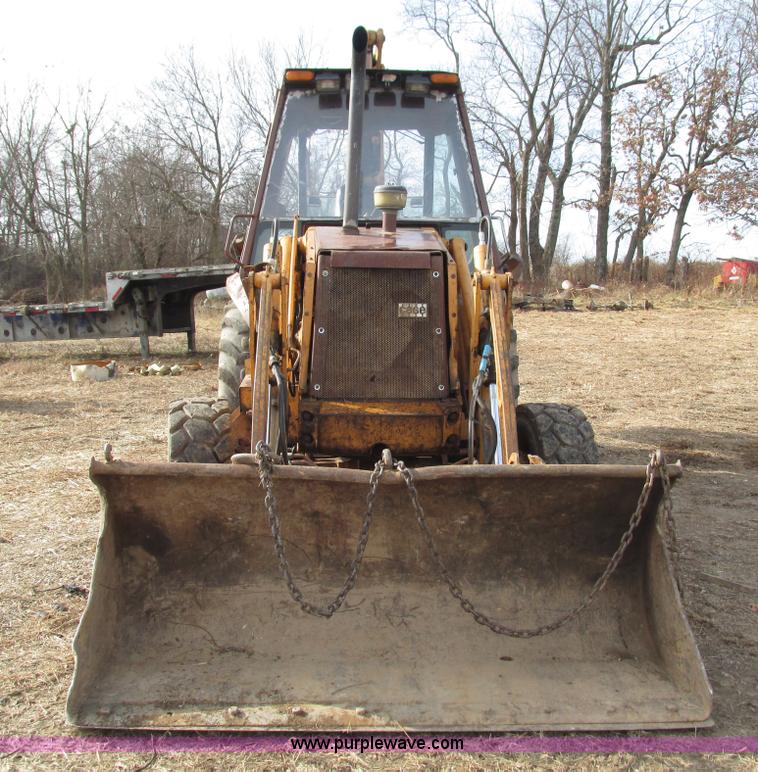 image for item L5372 1994 Case 580 Super K backhoe