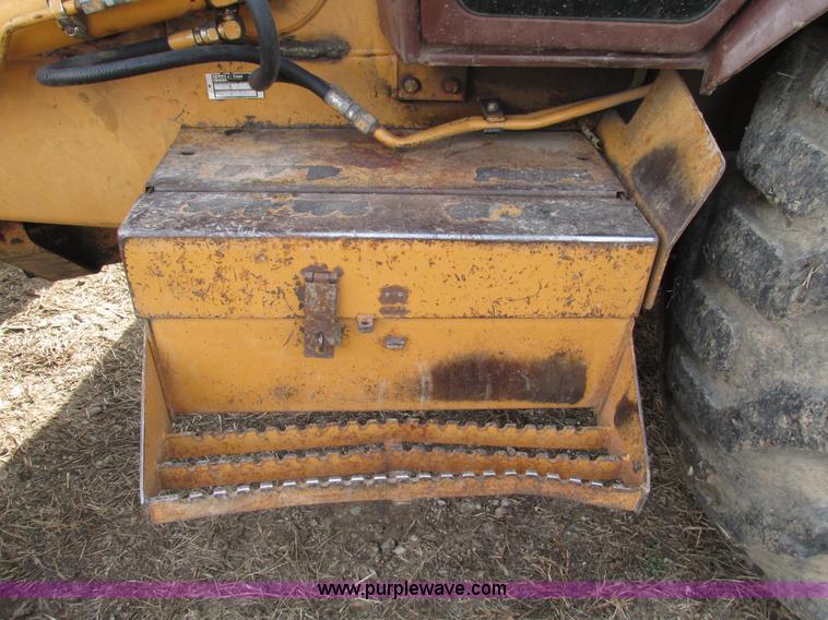 image for item L5372 1994 Case 580 Super K backhoe