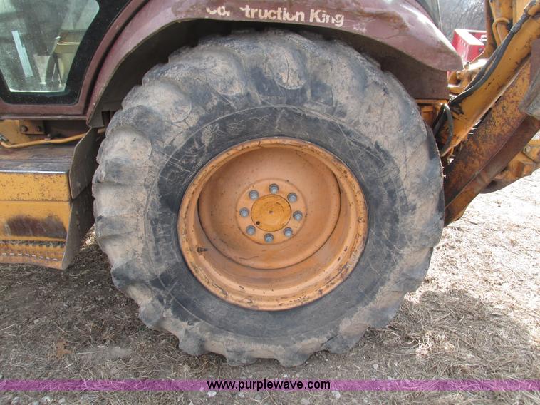 image for item L5372 1994 Case 580 Super K backhoe