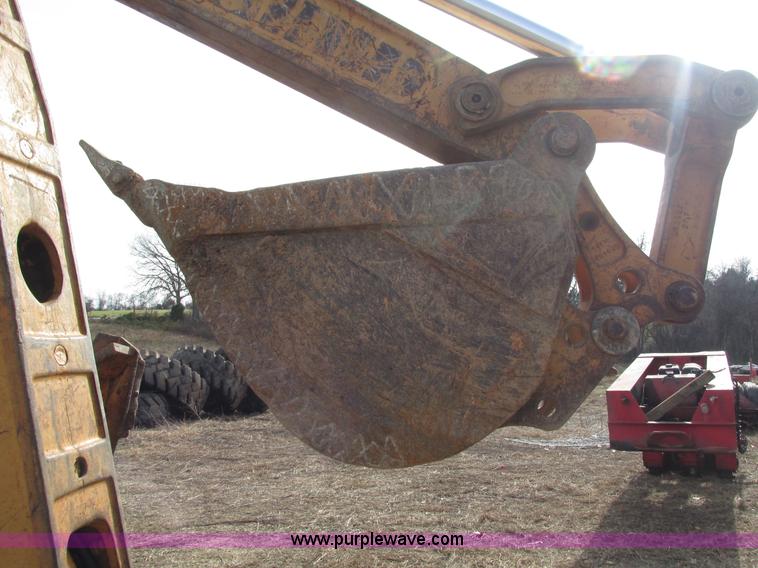 image for item L5372 1994 Case 580 Super K backhoe