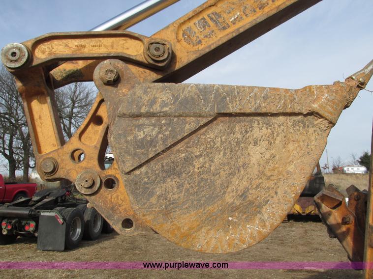 image for item L5372 1994 Case 580 Super K backhoe