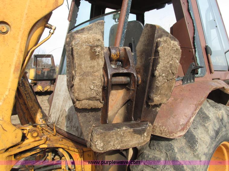 image for item L5372 1994 Case 580 Super K backhoe
