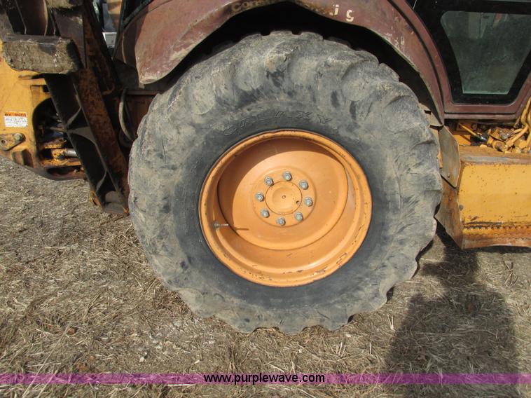 image for item L5372 1994 Case 580 Super K backhoe