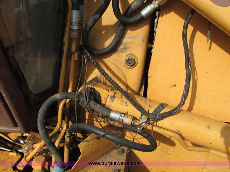 image for item L5372 1994 Case 580 Super K backhoe