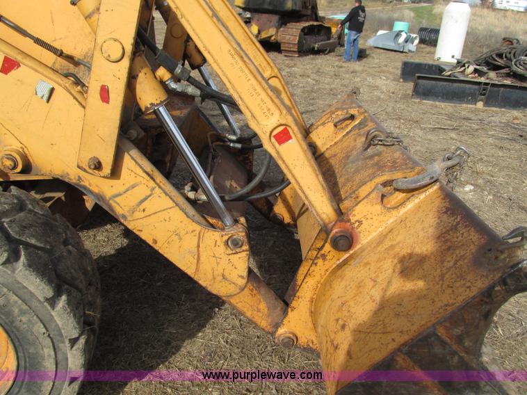 image for item L5372 1994 Case 580 Super K backhoe