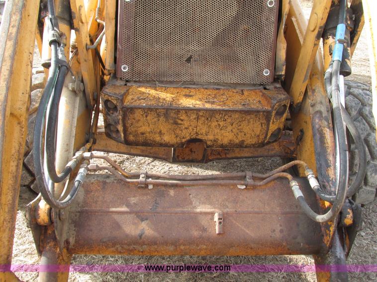 image for item L5372 1994 Case 580 Super K backhoe