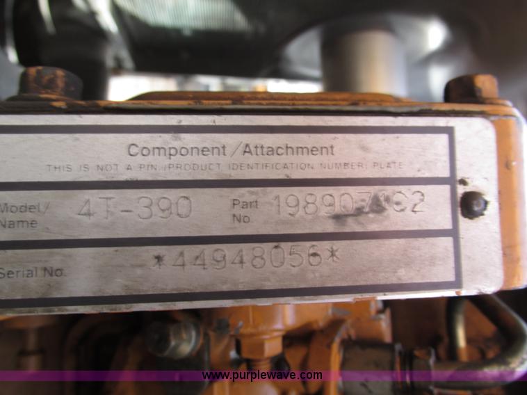 image for item L5372 1994 Case 580 Super K backhoe