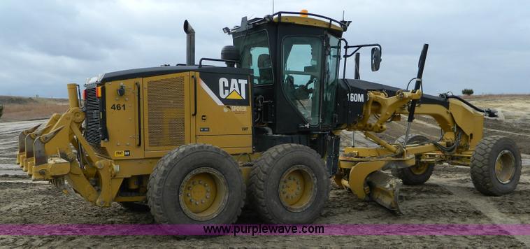 image for item L7286 2010 Caterpillar 160M motor grader