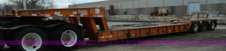 image for item L7290 1978 Transport FGTX50DHSL equipment trailer