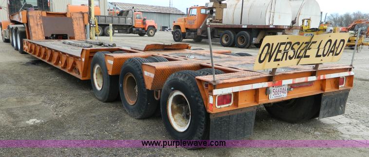 image for item L7290 1978 Transport FGTX50DHSL equipment trailer