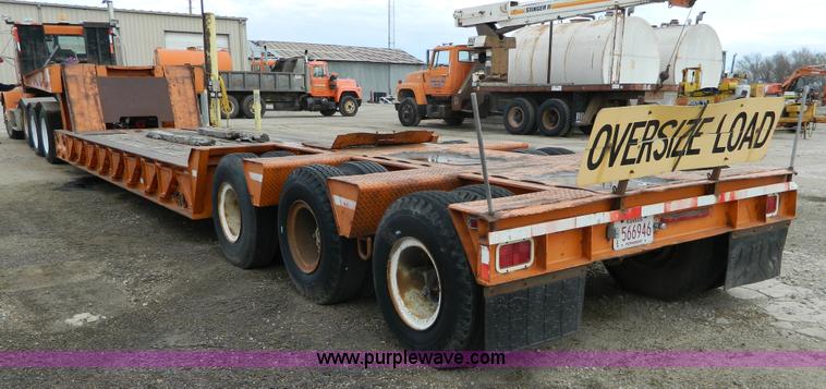 image for item L7290 1978 Transport FGTX50DHSL equipment trailer