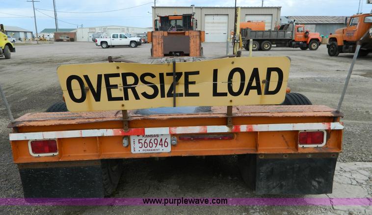 image for item L7290 1978 Transport FGTX50DHSL equipment trailer