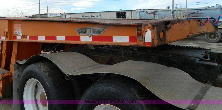 image for item L7290 1978 Transport FGTX50DHSL equipment trailer