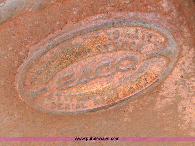 image for item L7296 Eaco excavator bucket