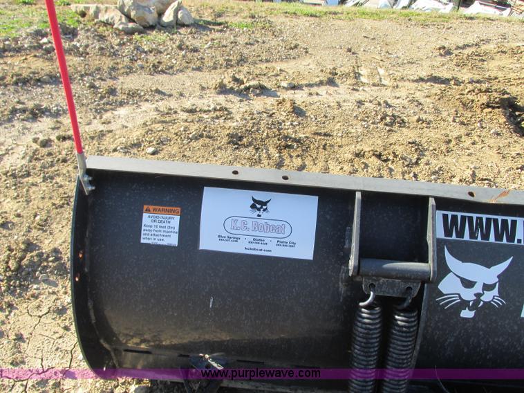 image for item N9268 2011 Bobcat 84 snow plow