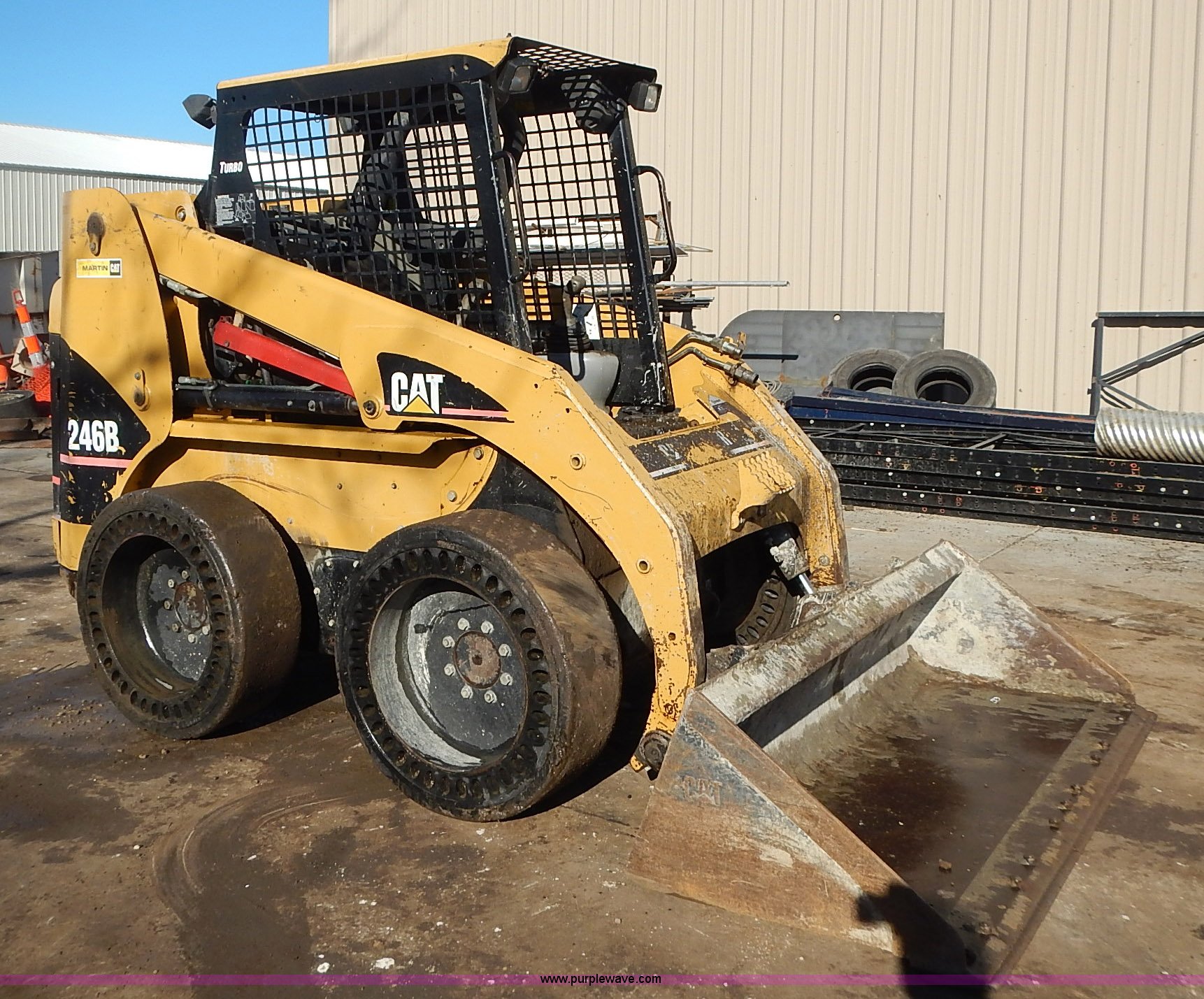 2005 Caterpillar 246B skid steer in Lawrence, KS | Item L3594 sold ...