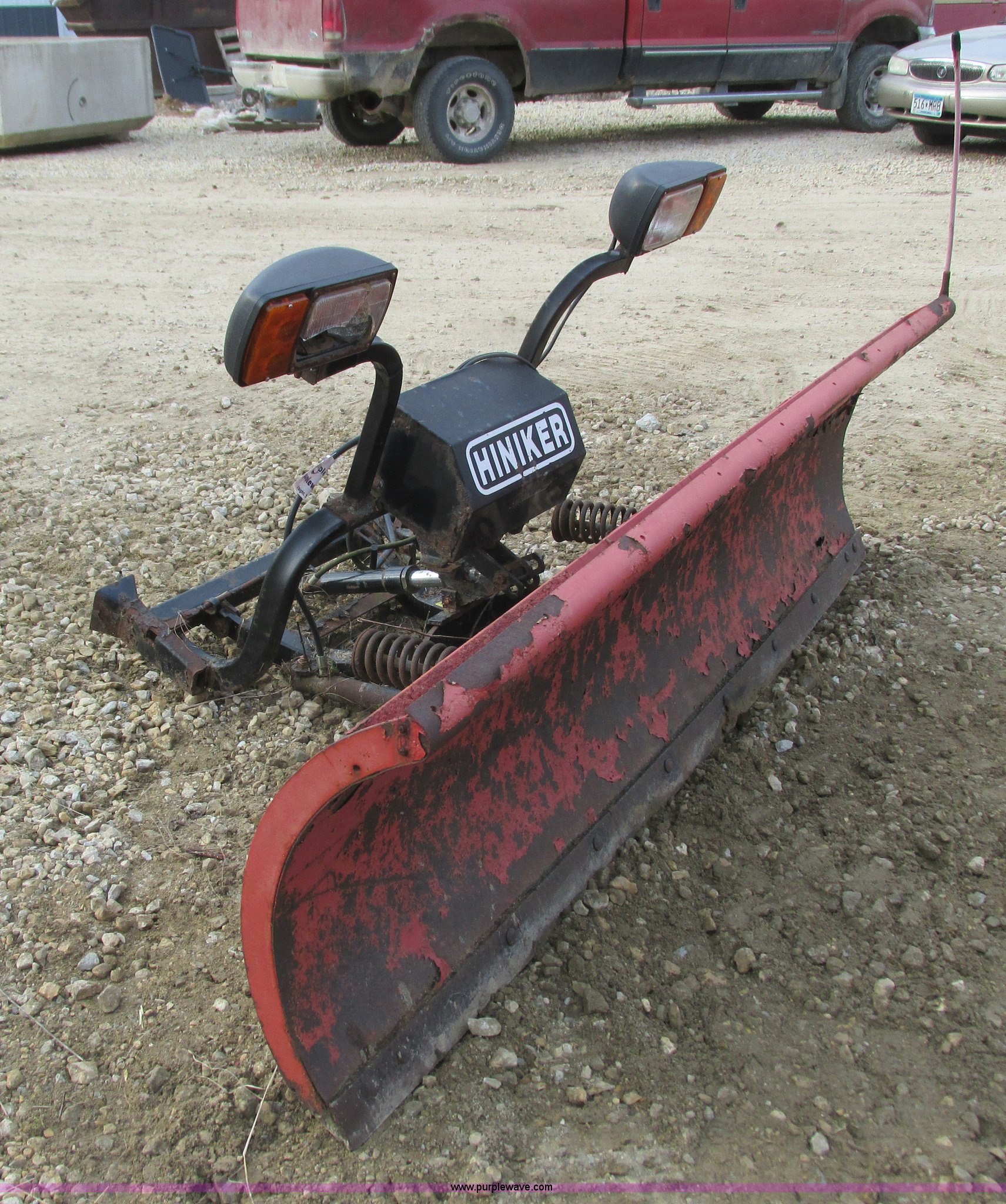 Hiniker snow plow in Goodhue, MN Item L3915 sold Purple Wave