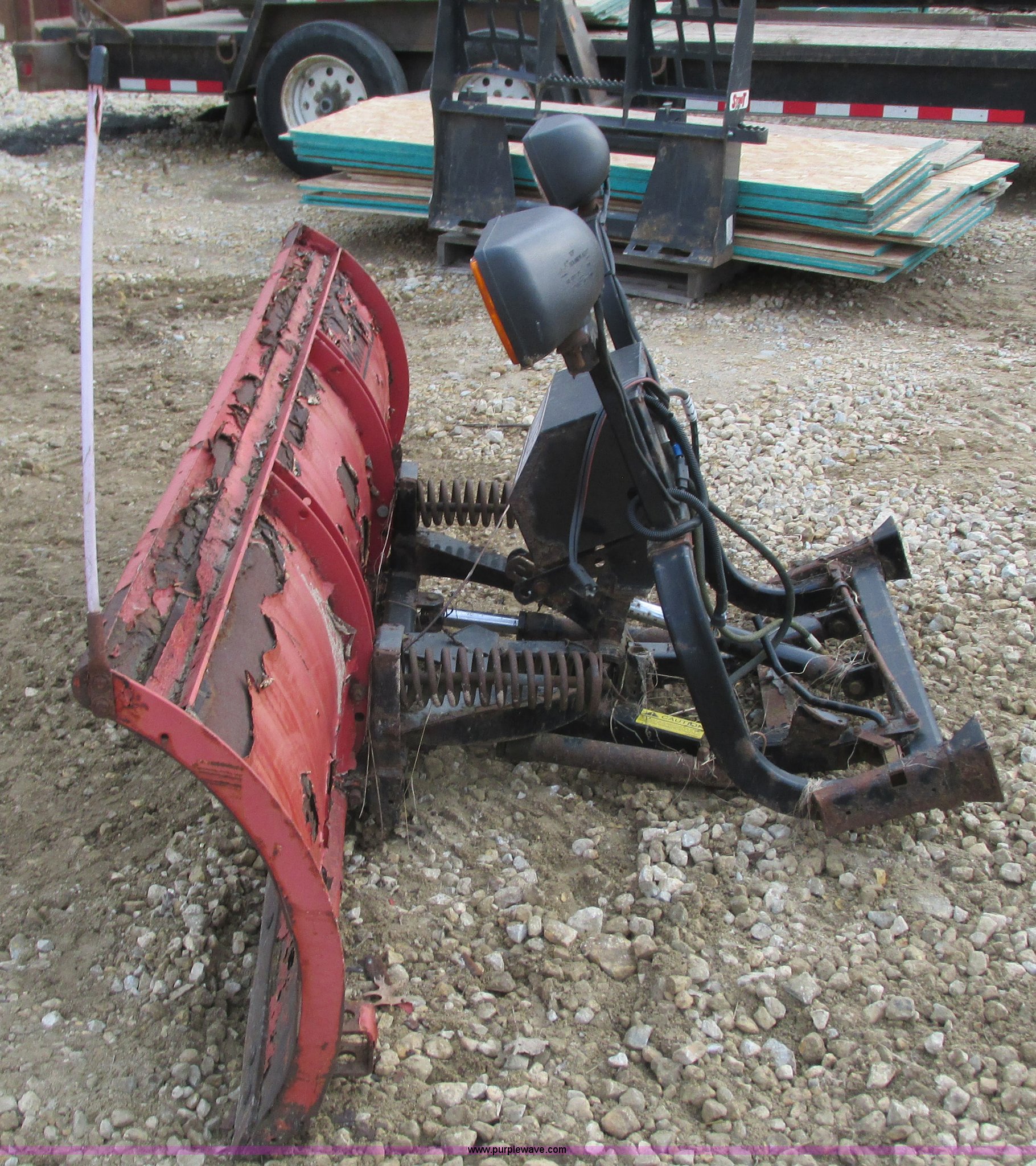 Hiniker snow plow in Goodhue, MN Item L3915 sold Purple Wave