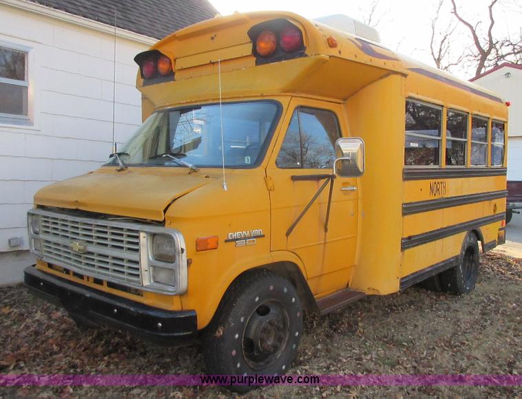 image for item BB9020 1985 Chevrolet G30 van