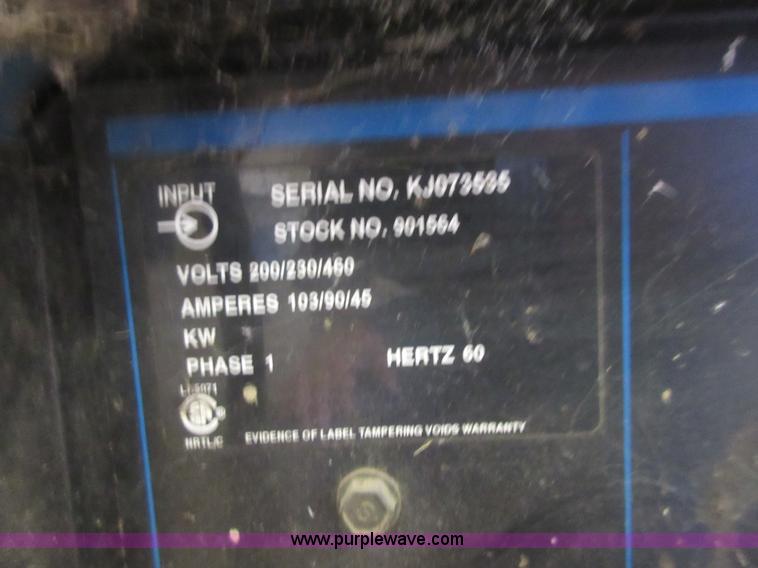 image for item BB9030 Miller Dialarc 250 arc welder