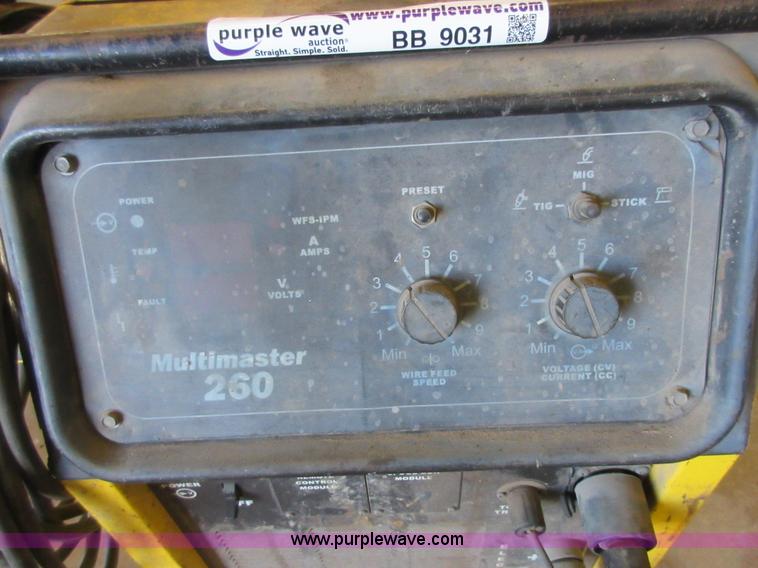 image for item BB9031 Esab Multimaster 260 wire feed welder
