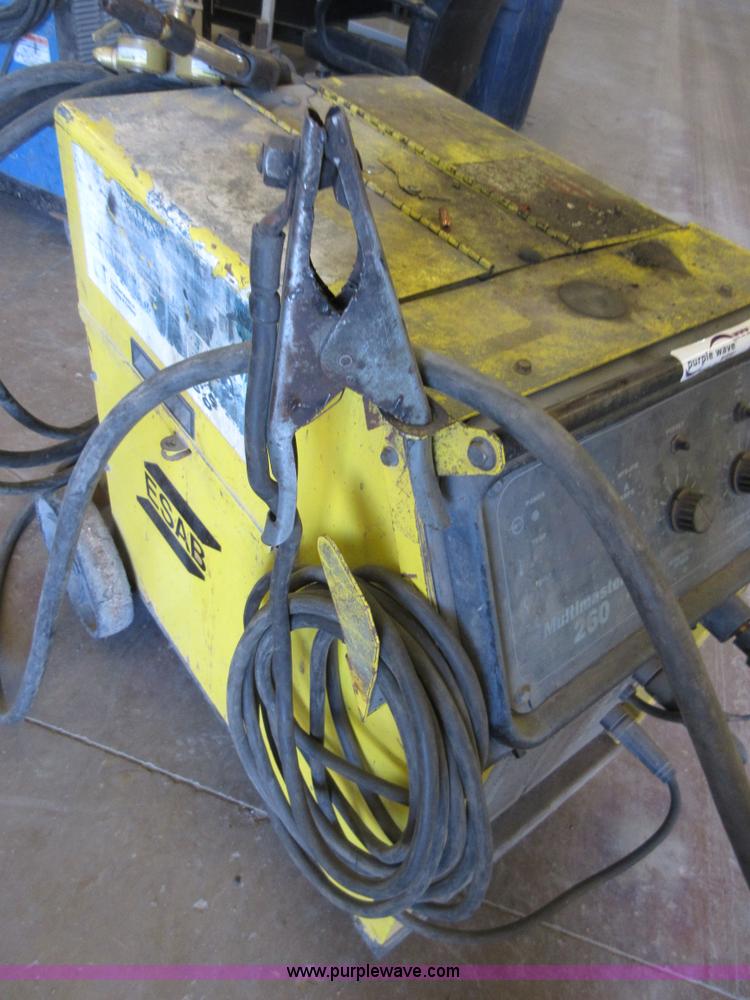 image for item BB9031 Esab Multimaster 260 wire feed welder