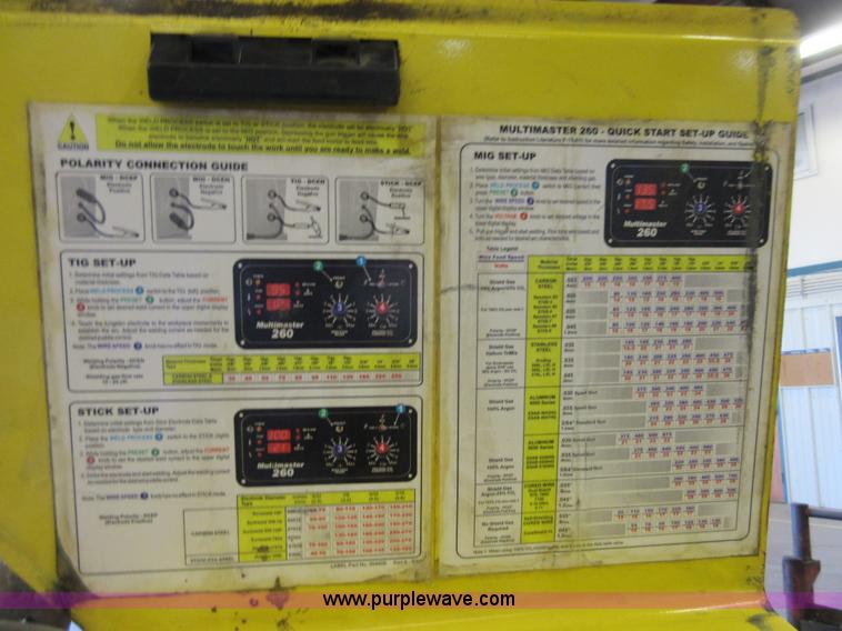 image for item BB9031 Esab Multimaster 260 wire feed welder