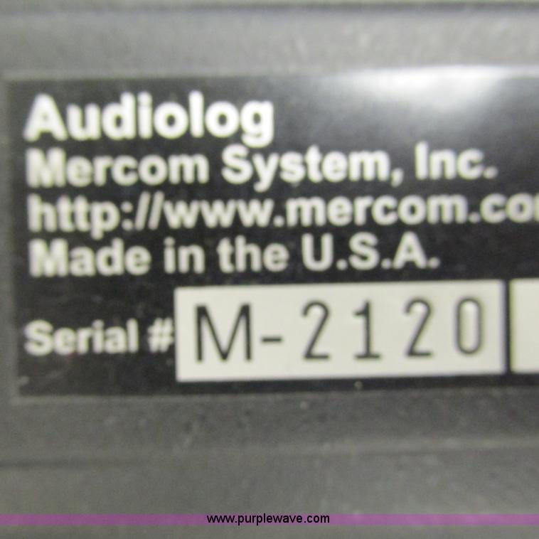 image for item BG9174 Mercom digital recorders