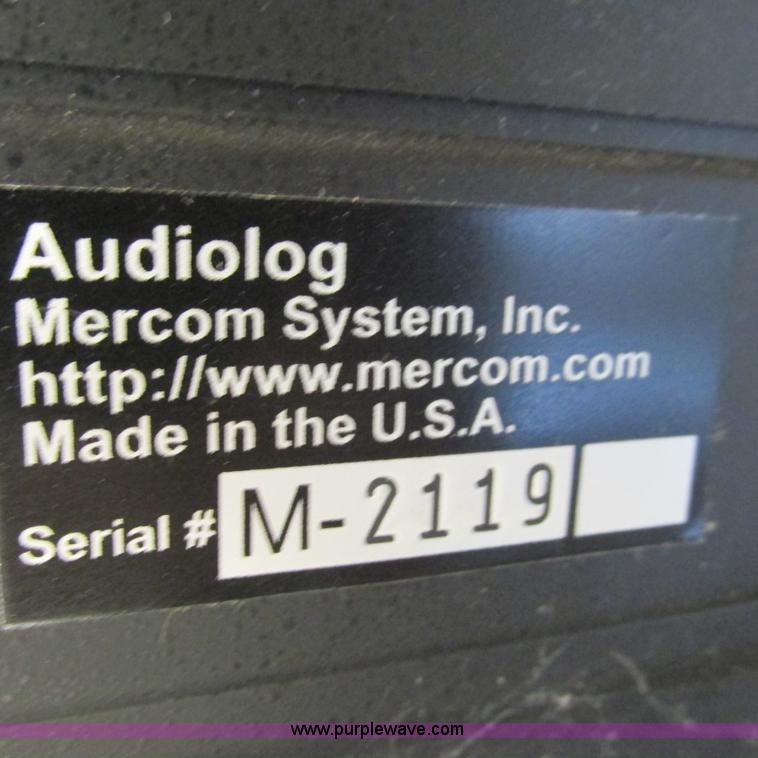 image for item BG9174 Mercom digital recorders