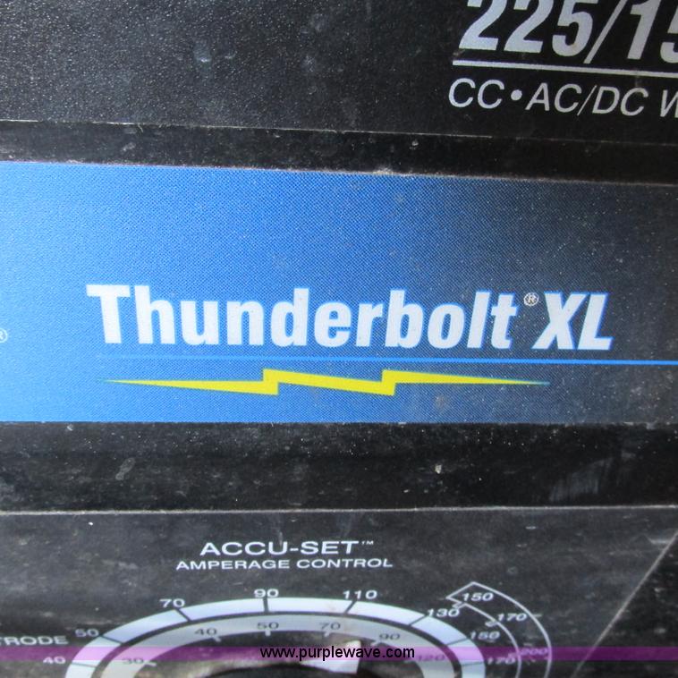 image for item BG9177 Miller Thunderbolt XL welder