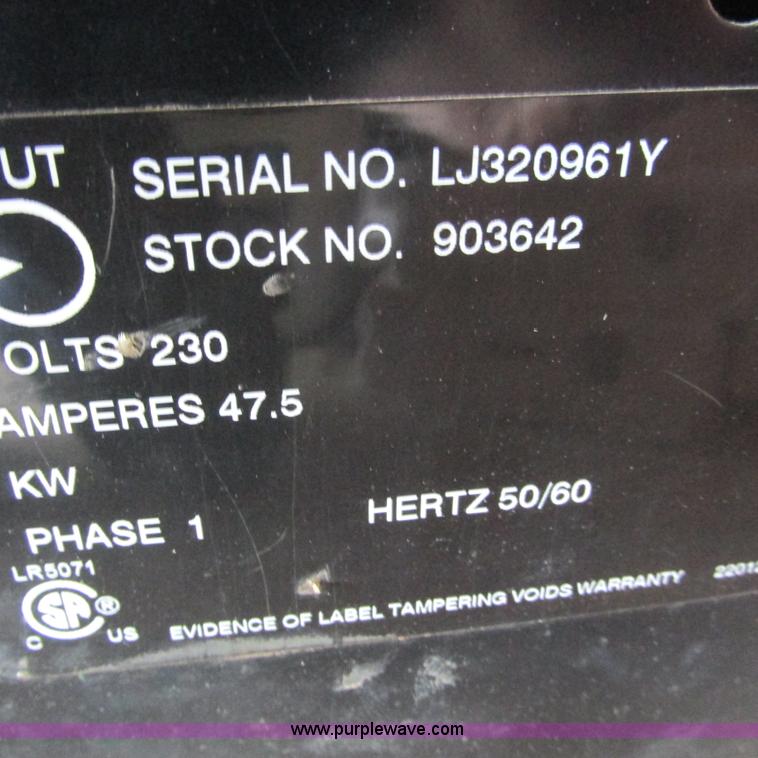 image for item BG9177 Miller Thunderbolt XL welder