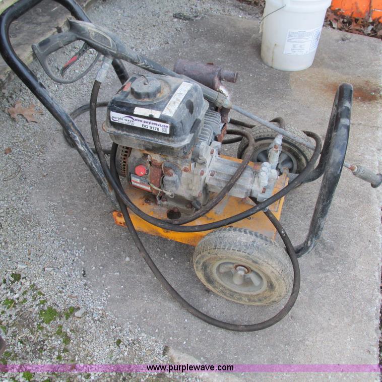 image for item BG9178 Liquid Combustion Technology pressure washer