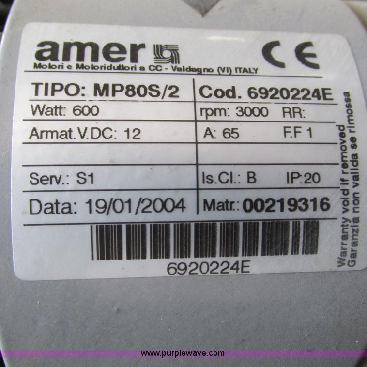 image for item BG9197 Advance Terra 12813 self-propelled floor sweeper